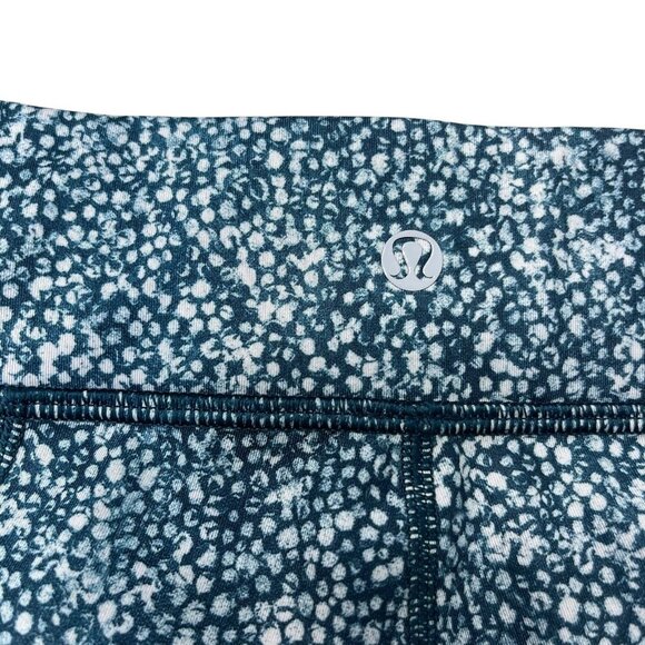 Lululemon Hot Hot Shorts Pebble Print Parfait Pink Alberta Lake Active Gym M - Picture 6 of 10